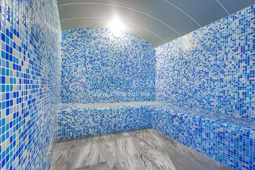 Квартира 1+1 меблированная с боковым видом на море, район Кестель – Алания 30