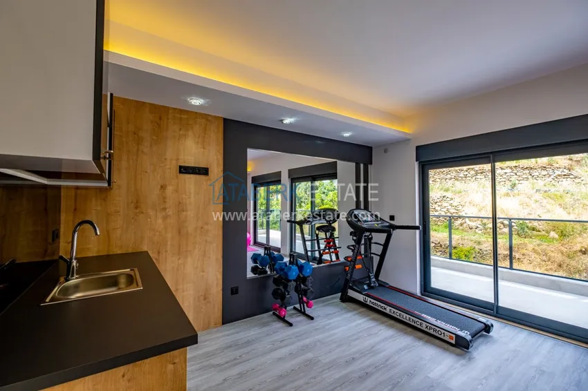 Приобрести Недвижимость под гражданство! Отдельно стоящая вилла сегмента люкс с потрясающим видом в районе Каргыджак 24