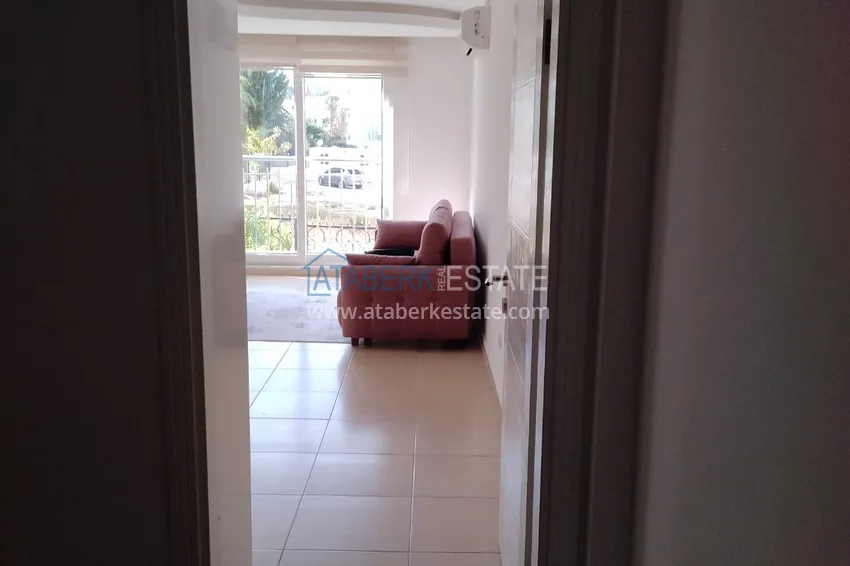 Приобрести Меблированная двухкомнатная квартира в Авсалларе, вблизи пляжа Инджекум 2