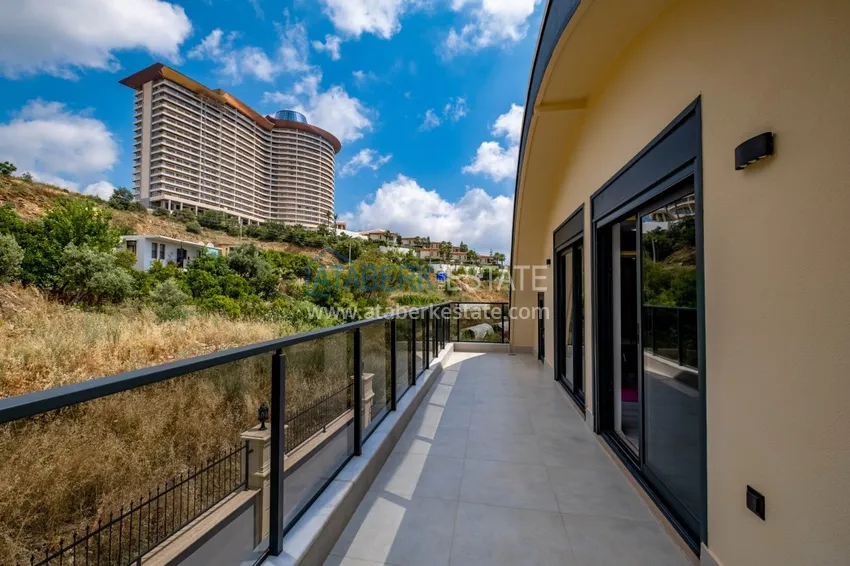 Приобрести Недвижимость под гражданство! Отдельно стоящая вилла сегмента люкс с потрясающим видом в районе Каргыджак 34