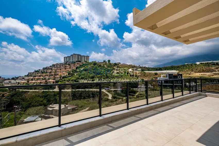 Приобрести Недвижимость под гражданство! Отдельно стоящая вилла сегмента люкс с потрясающим видом в районе Каргыджак 36