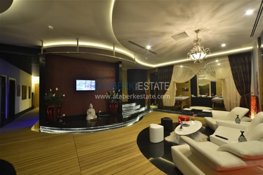 Квартира 1+1 «под ключ» 92 м2 с открытым видом на море в резиденции с концепцией отеля – Конаклы, Алания 40