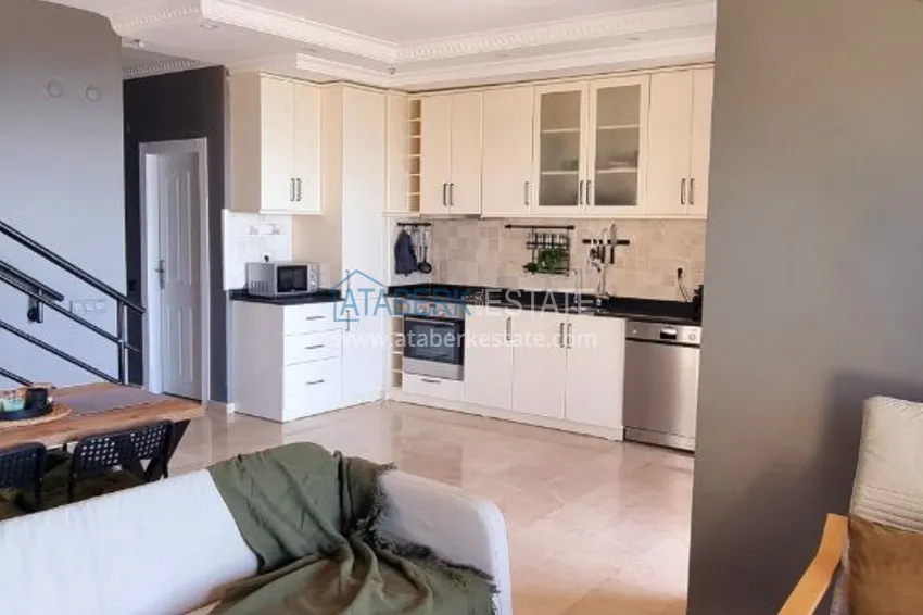 Приобрести Вилла в Алании – мебель, красивый вид на море, две спальни. Недвижимость под ВНЖ 5 