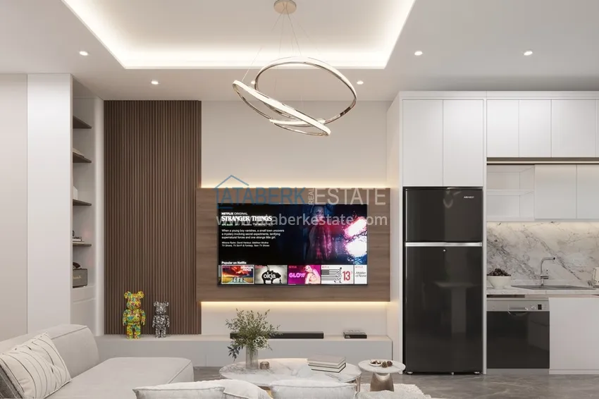 Приобрести Старт продаж! Квартиры 1+1 на этапе котлована в районе Оба, Алания  3 