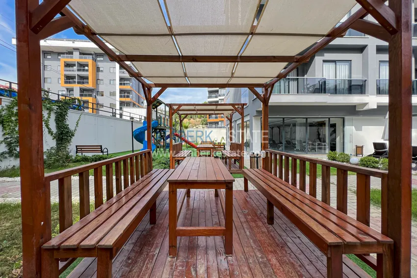 Квартира 1+1 с чистовой отделкой в новостройке, район Авсаллар – Алания 12