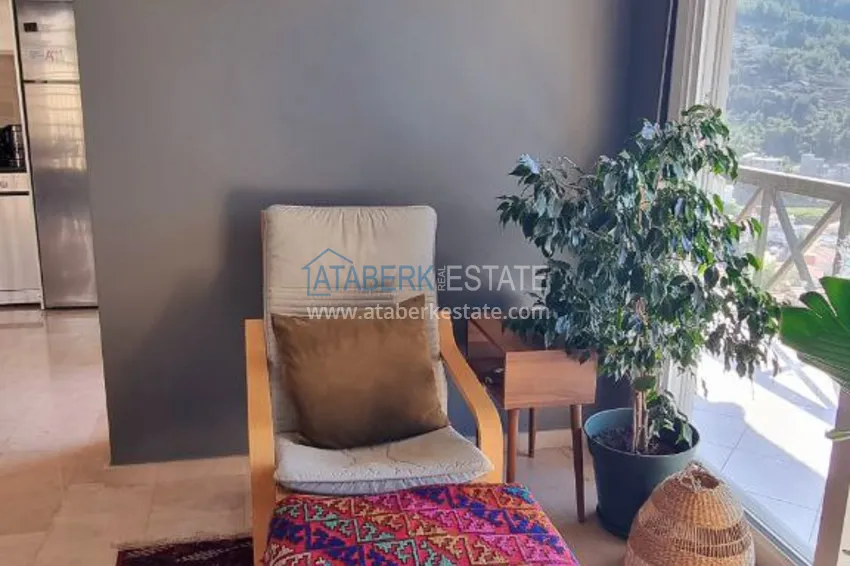 Приобрести Вилла в Алании – мебель, красивый вид на море, две спальни. Недвижимость под ВНЖ 6 