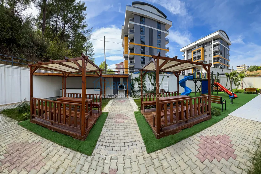 Квартира 1+1 с чистовой отделкой в новостройке, район Авсаллар – Алания 13