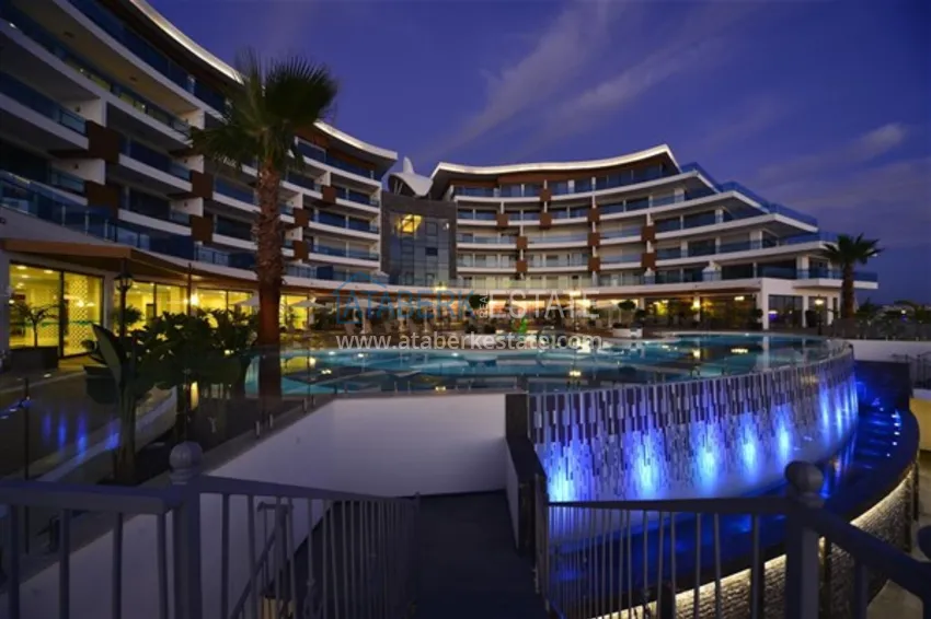 Квартира 1+1 «под ключ» 92 м2 с открытым видом на море в резиденции с концепцией отеля – Конаклы, Алания 5