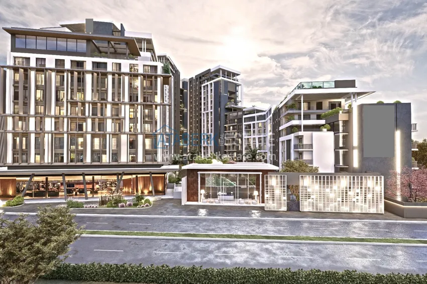 Новый проект комплекса сегмента премиум - единственный в своем роде главный «небоскреб» района Алтынташ, Анталия 4 