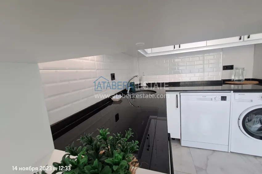 Приобрести Квартира 1+1 меблированная с видом на горы, район Авсаллар – Алания 4