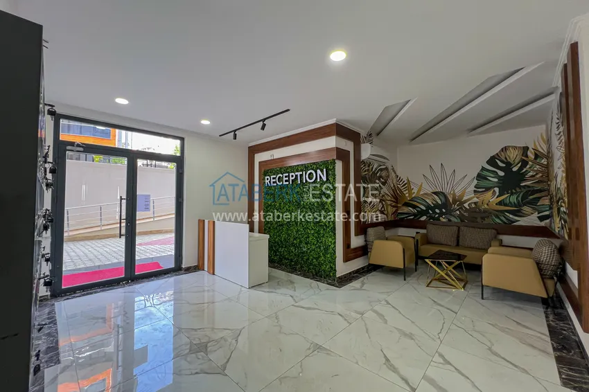 Квартира 1+1 с чистовой отделкой в новостройке, район Авсаллар – Алания 14