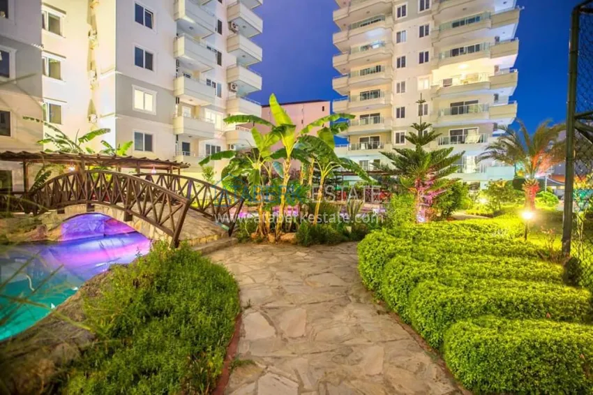 Квартира 2+1 в Алании район Тосмур, меблированная с застекленным балконом. Недвижимость под ВНЖ 6 