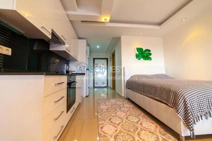 Приобрести Квартиры-студии с мебелью в престижном жилом комплексе - район Джикджилли, Алания 5