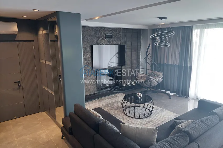 Приобрести Аренда двухуровневой виллы сегмента премиум с частным бассейном в районе Махмутлар 6