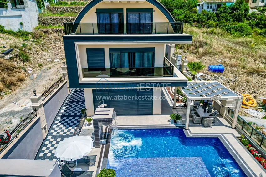 Недвижимость под гражданство! Отдельно стоящая вилла сегмента люкс с потрясающим видом в районе Каргыджак 6