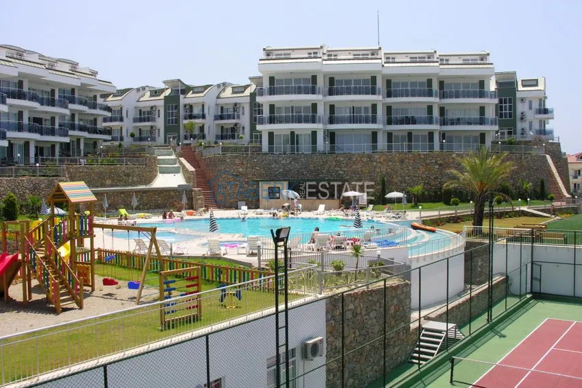 Квартира 2+1 с мебелью и выходом в сад - район Конаклы, Алания 8 