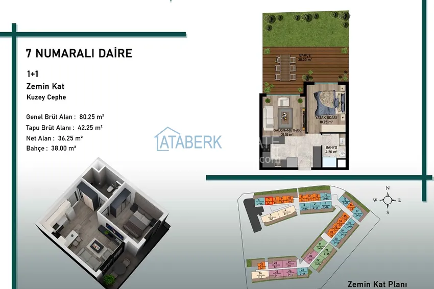 Купить дешево Новый проект комплекса сегмента премиум - единственный в своем роде главный «небоскреб» района Алтынташ, Анталия 1 