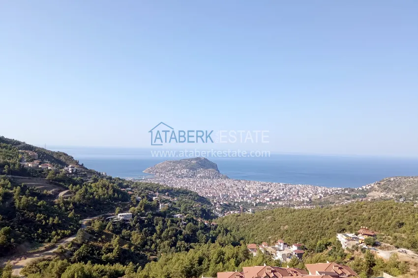 Вилла в Алании – мебель, красивый вид на море, две спальни. Недвижимость под ВНЖ 9 