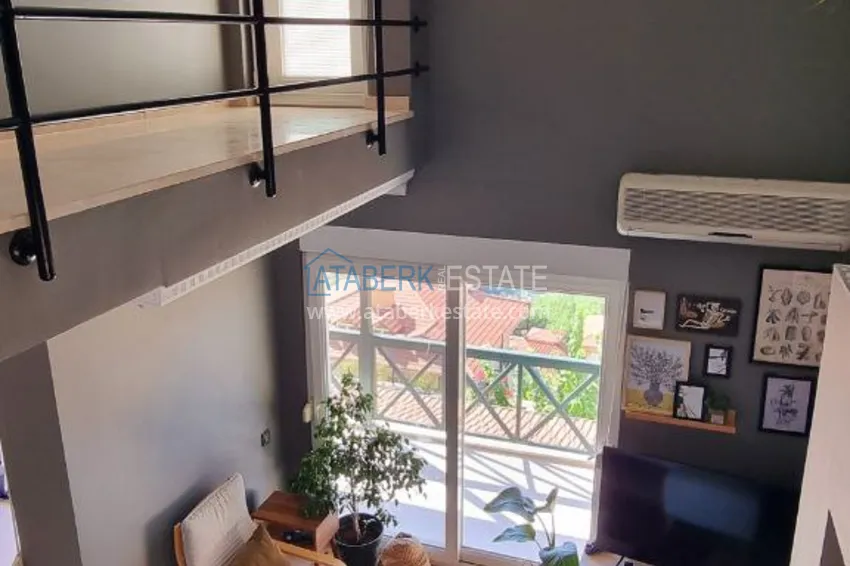 Приобрести Вилла в Алании – мебель, красивый вид на море, две спальни. Недвижимость под ВНЖ 10 