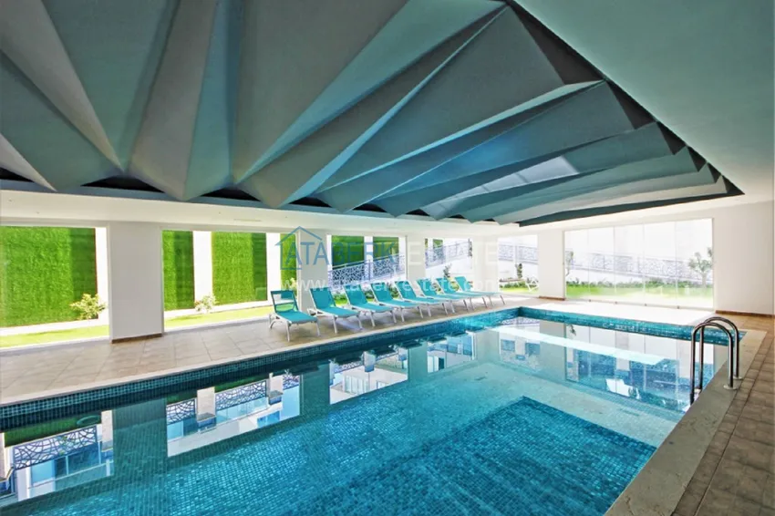 Квартира 1+1 от собственника в элитном комплексе - Авсаллар, пляжа Инджекум 350 метров 9 