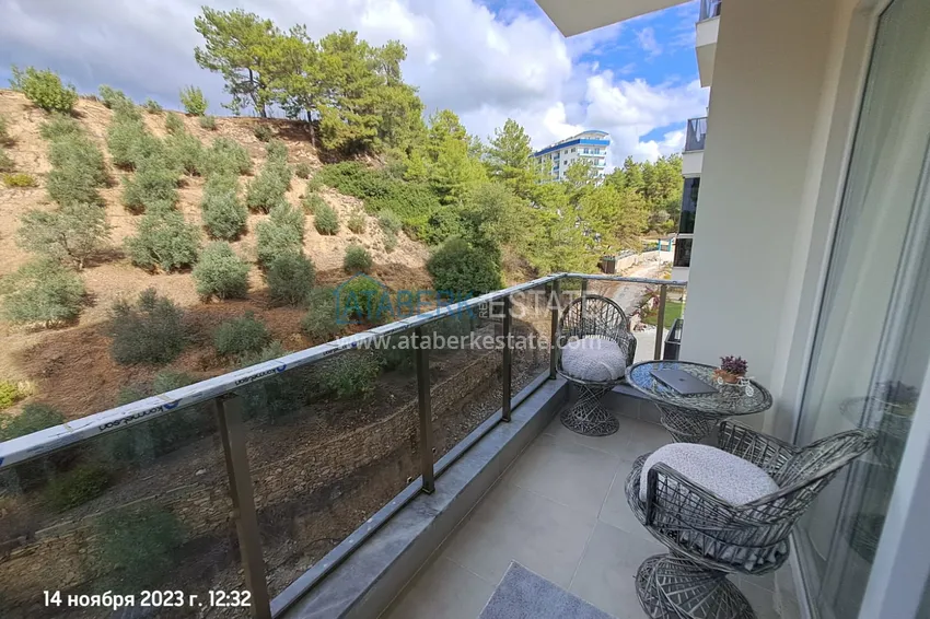 Приобрести Квартира 1+1 меблированная с видом на горы, район Авсаллар – Алания 9