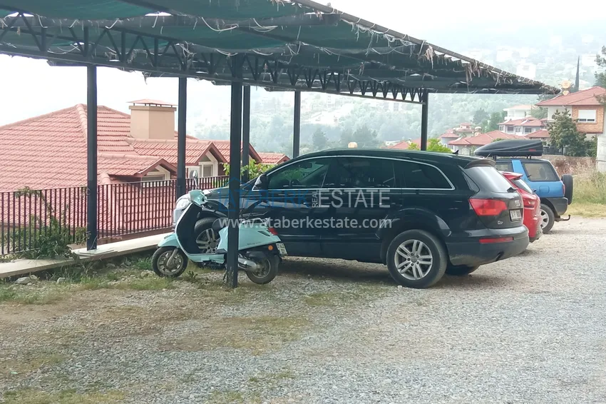 Вилла в Алании – мебель, красивый вид на море, две спальни. Недвижимость под ВНЖ 10 