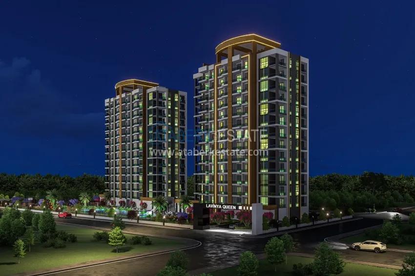 Квартира 1+1 от собственника в жилом комплексе с инфраструктурой отельного типа район Томюк – Мерсин 20 