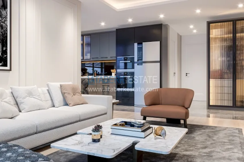 Приобрести Квартира 1+1 от собственника в жилом комплексе с инфраструктурой отельного типа район Томюк – Мерсин 4 