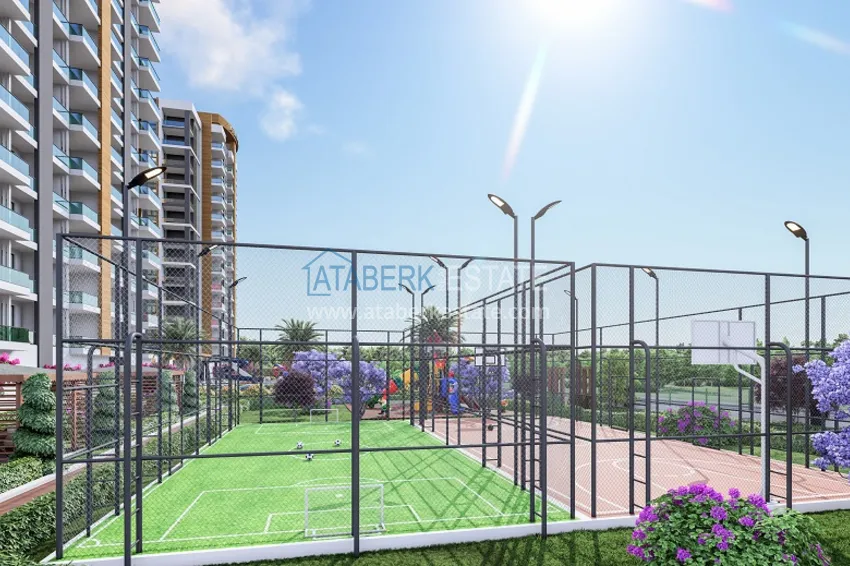 Квартира 1+1 от собственника в жилом комплексе с инфраструктурой отельного типа район Томюк – Мерсин 16 