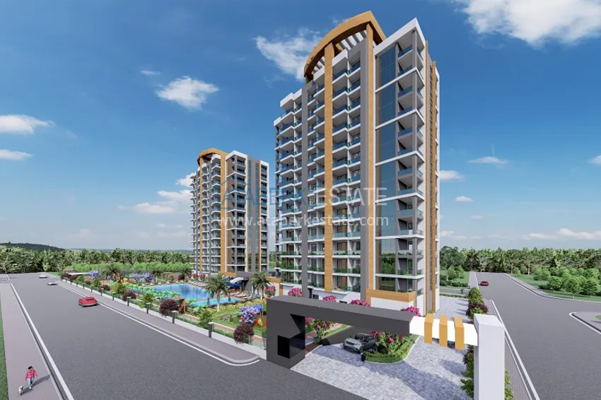 Квартира 1+1 от собственника в жилом комплексе с инфраструктурой отельного типа район Томюк – Мерсин 18 