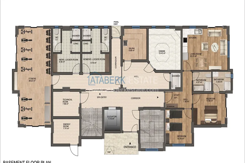 Купить дешево Новый жилой комплекс на последнем этапе строительства в районе Демирташ, Алания 1 