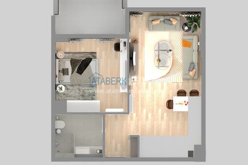 Приобрести Новый жилой комплекс на последнем этапе строительства в районе Демирташ, Алания 8 