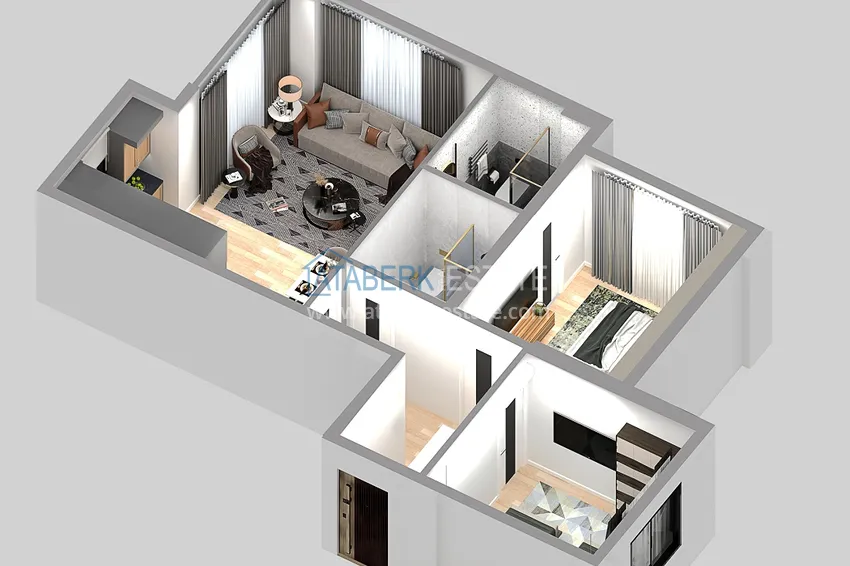 Приобрести Новый жилой комплекс на последнем этапе строительства в районе Демирташ, Алания 23 