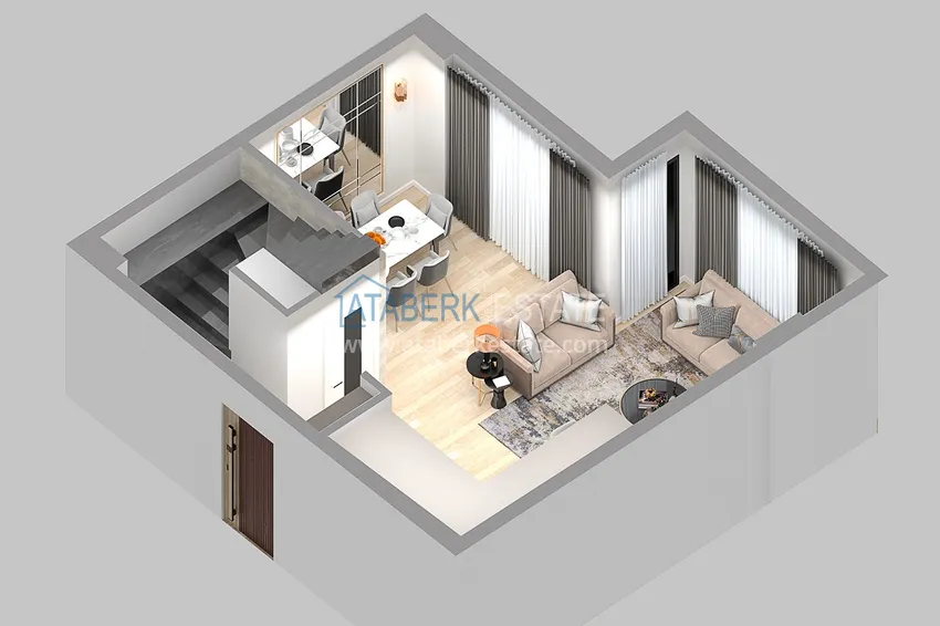 Приобрести Новый жилой комплекс на последнем этапе строительства в районе Демирташ, Алания 27 