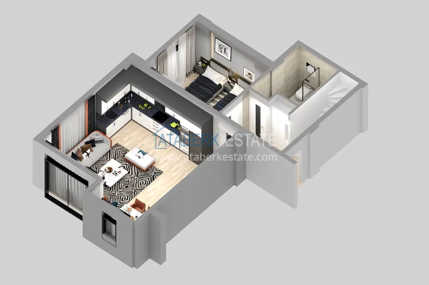 Приобрести Новый жилой комплекс на последнем этапе строительства в районе Демирташ, Алания 34 