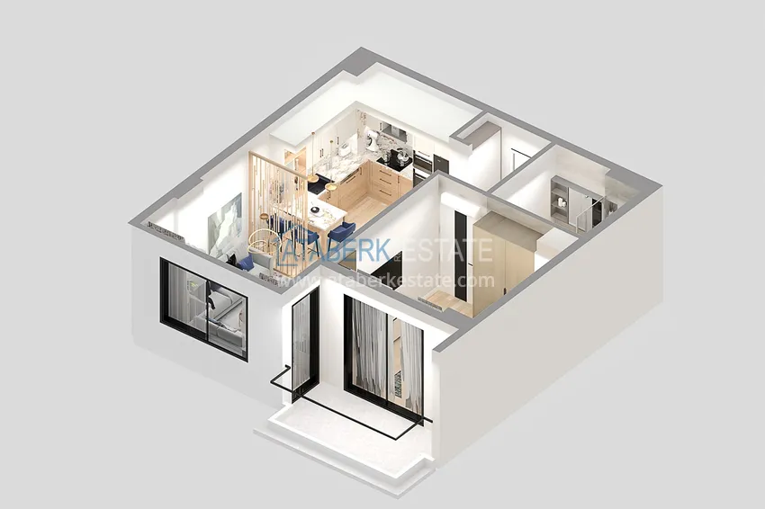 Приобрести Квартиры от застройщика в рассрочку на этапе строительства - Алания, район Демирташ 10