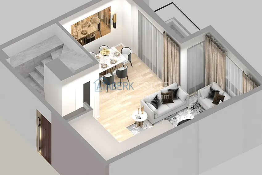 Приобрести Квартиры от застройщика в рассрочку на этапе строительства - Алания, район Демирташ 27