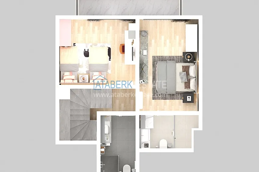 Приобрести Квартиры от застройщика в рассрочку на этапе строительства - Алания, район Демирташ 28