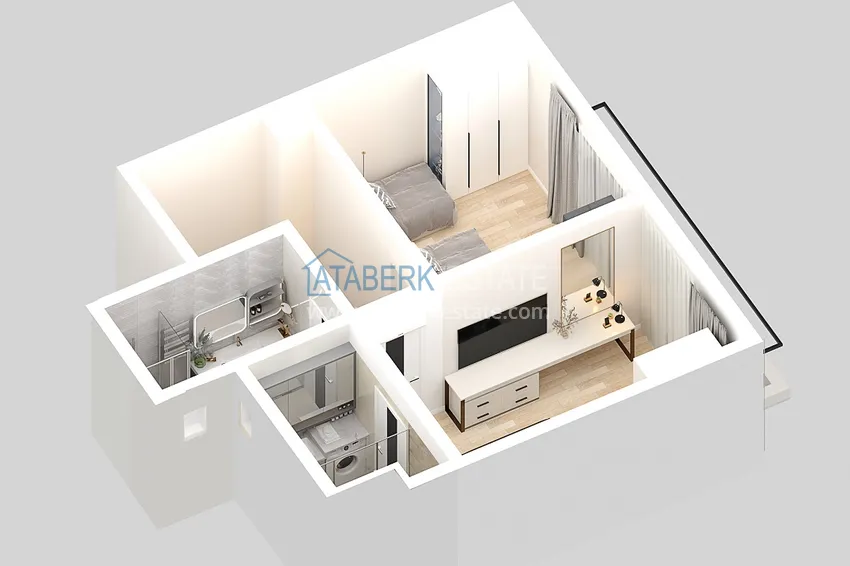 Приобрести Новый жилой комплекс на последнем этапе строительства в районе Демирташ, Алания 29 