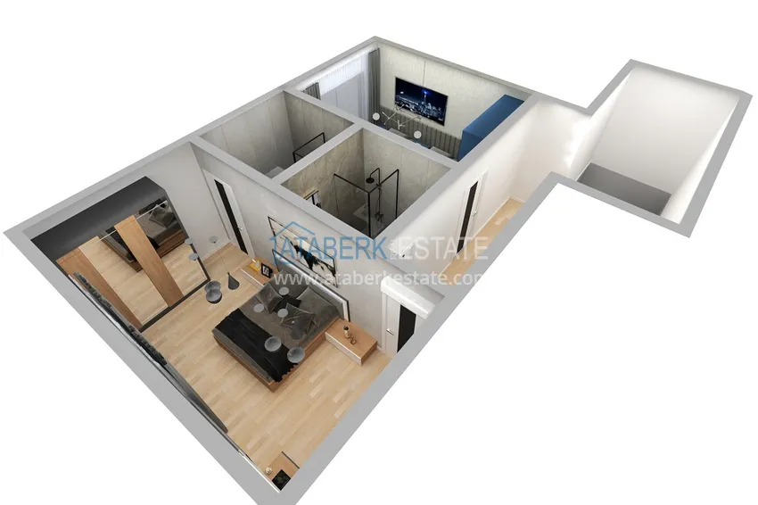 Приобрести Квартиры от застройщика в рассрочку на этапе строительства - Алания, район Демирташ 37