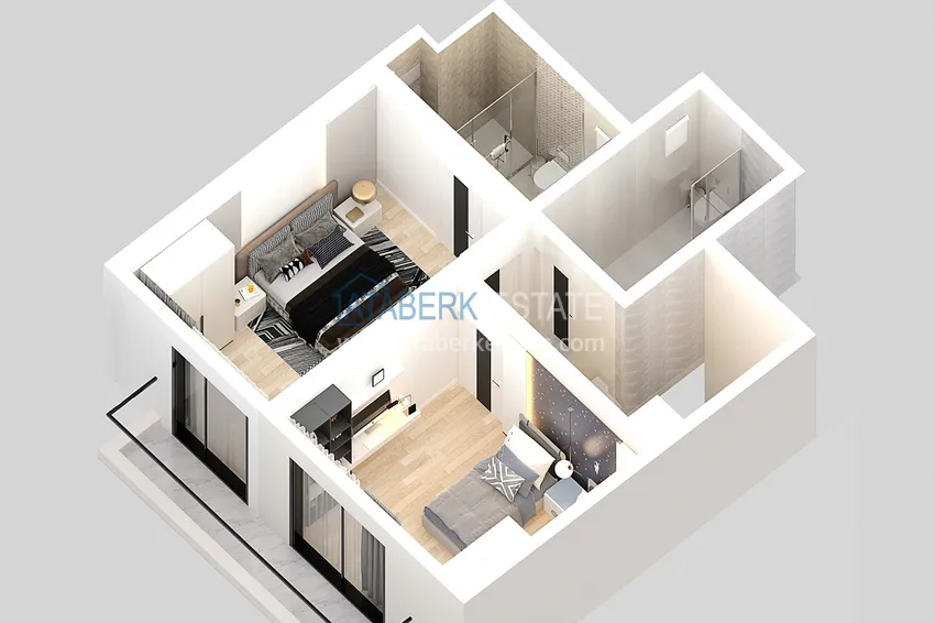 Приобрести Новый жилой комплекс на последнем этапе строительства в районе Демирташ, Алания 31 