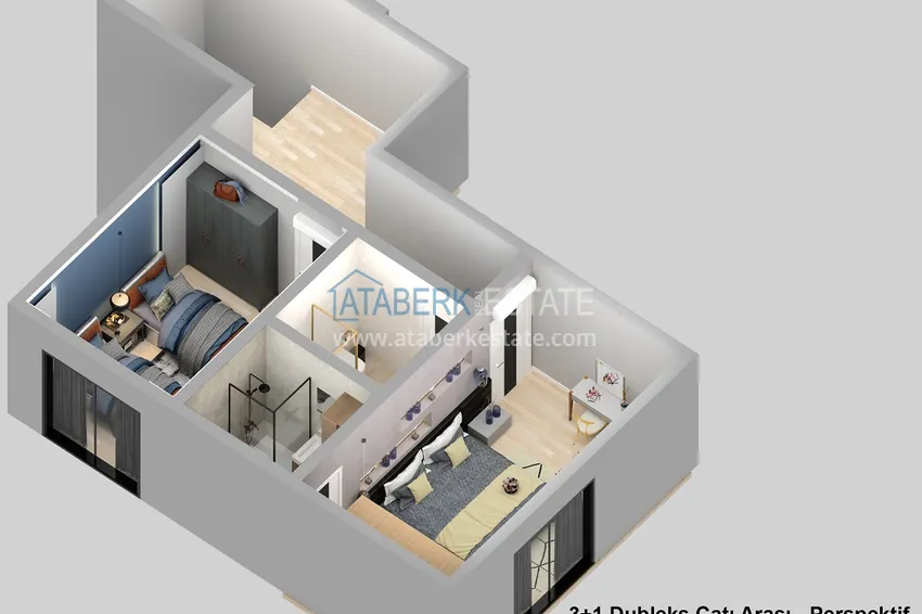 Приобрести Новый жилой комплекс на последнем этапе строительства в районе Демирташ, Алания 38 