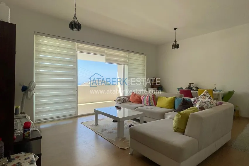 Приобрести Квартира 2+1 меблированная с видом на море и горы, район Конаклы – Алания 1 