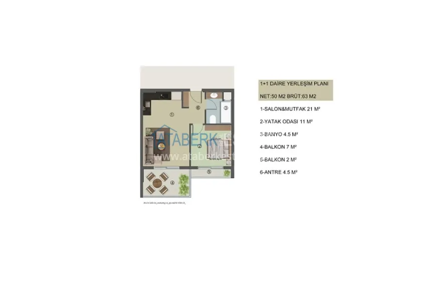 Купить дешево Квартиры от застройщика в жилом комплексе комфорт-класса в районе Чешмели – Мерсин 1