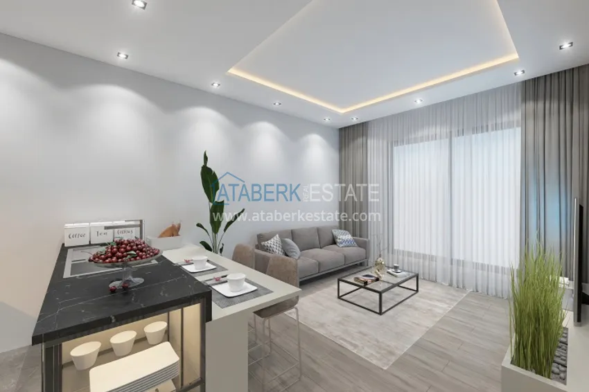 Приобрести Квартиры в современном жилом комплексе на этапе строительства Мезитли – Мерсин 1 