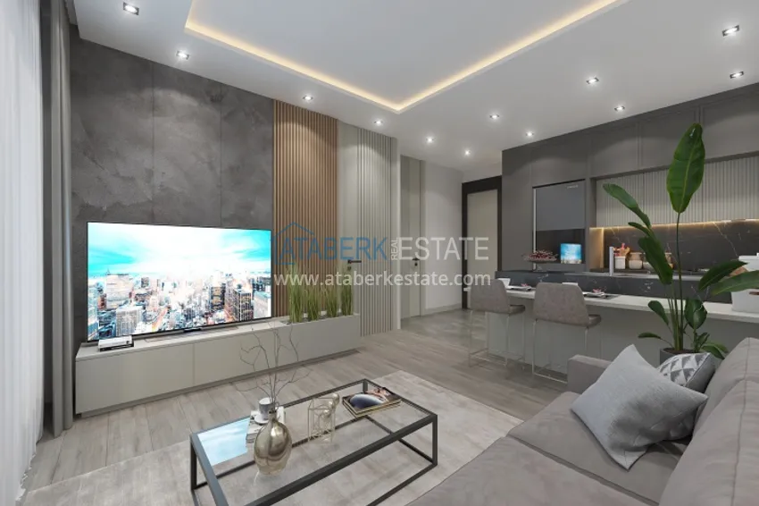 Приобрести Квартиры в современном жилом комплексе на этапе строительства Мезитли – Мерсин 2 