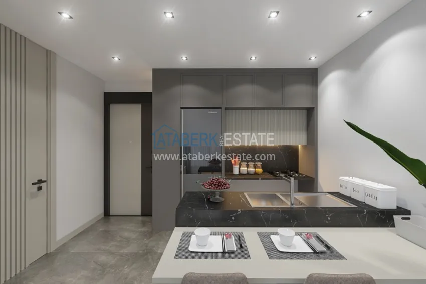 Приобрести Квартиры в современном жилом комплексе на этапе строительства Мезитли – Мерсин 3 