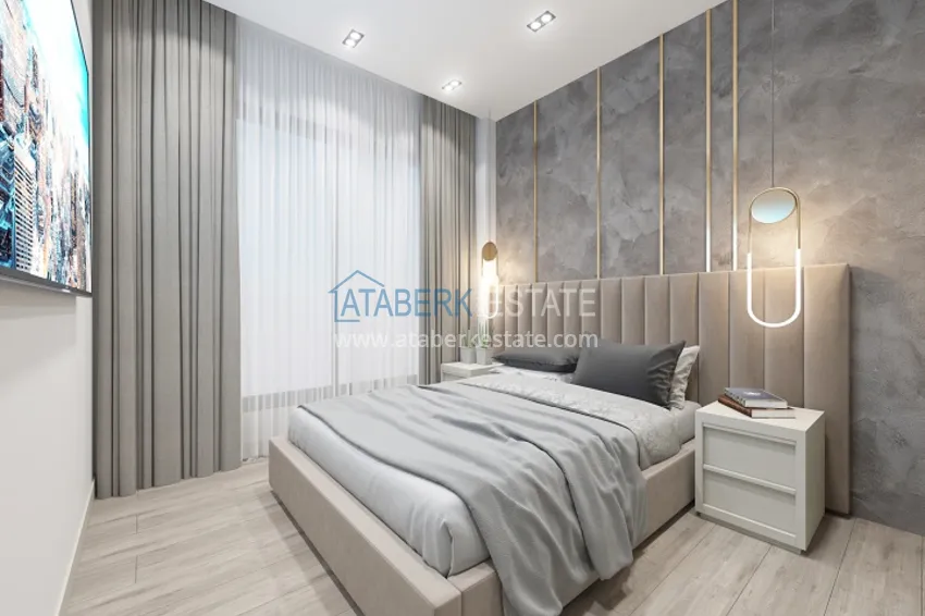 Приобрести Квартиры в современном жилом комплексе на этапе строительства Мезитли – Мерсин 4 