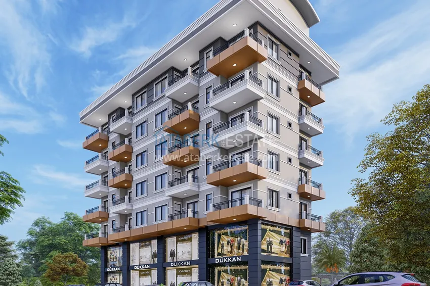 Квартиры от застройщика в рассрочку на этапе строительства - Алания, район Демирташ 10