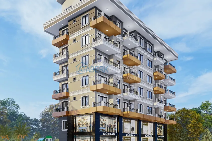 Квартиры от застройщика в рассрочку на этапе строительства - Алания, район Демирташ 11